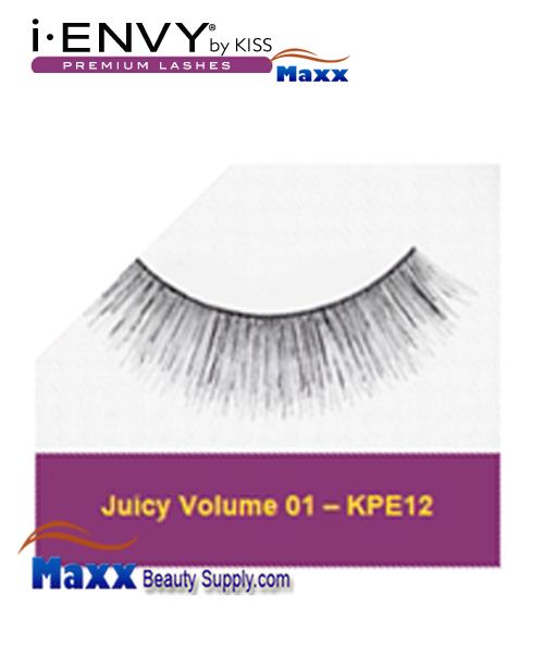 12 Package - Kiss i Envy Juicy Volume 01 Eyelashes - KPE12